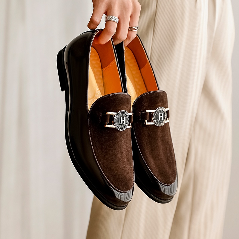 Men'S Shoes Hey Dude - 2026 여름 브라운 디자이너 로퍼 남성용