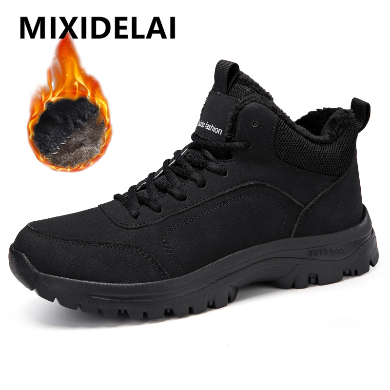 Men'S Shoes Hoka Sale - 겨울 남성 부츠 따뜻한 플러시 남성