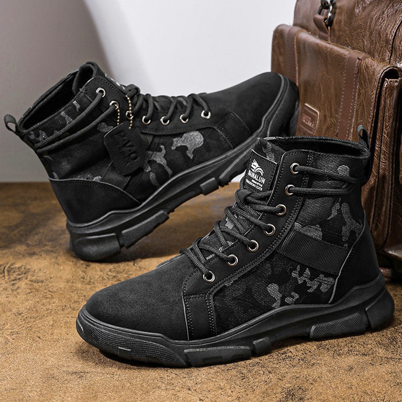 남성용 군화, 가을용 하이탑, 위장 무늬, 사막 스타일 - Men'S Shoes Hoka Sale 리뷰 및 가격
