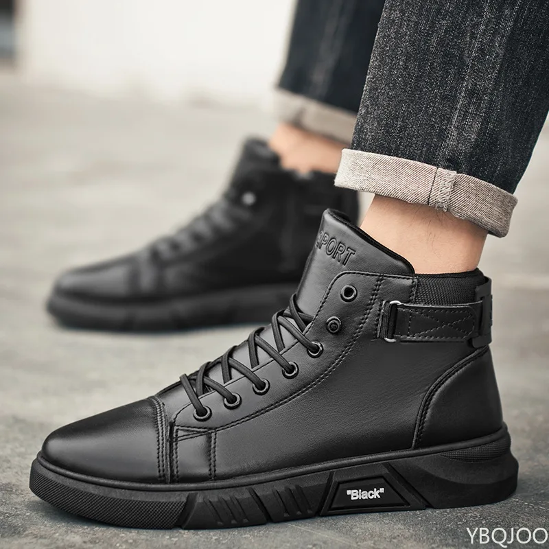 새로운 봄 가을 심플하고 편안한 하이탑 남성 신발 캐주 - Men'S Shoes Hoka Sale 리뷰 및 가격