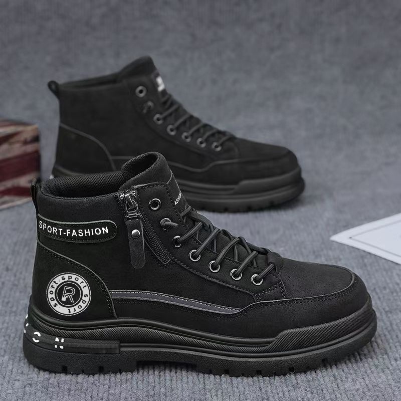 남성 레트로 하이탑 워크 부츠 가을 내구성 하이킹 등산 - Men'S Shoes Hoka Sale 리뷰 및 가격