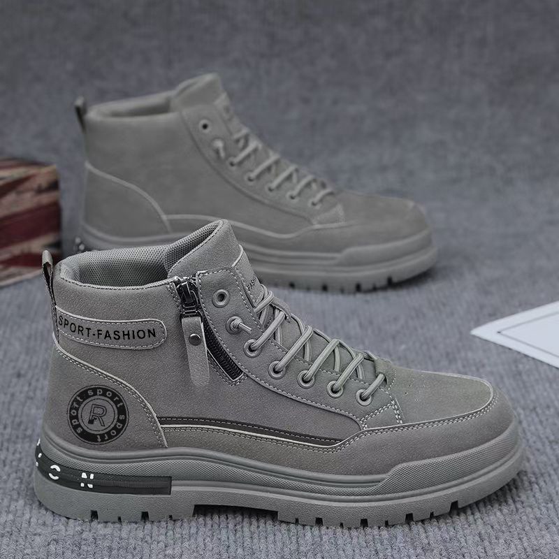 남성 레트로 하이탑 워크 부츠 가을 내구성 하이킹 등산 - Men'S Shoes Hoka Sale 리뷰 및 가격