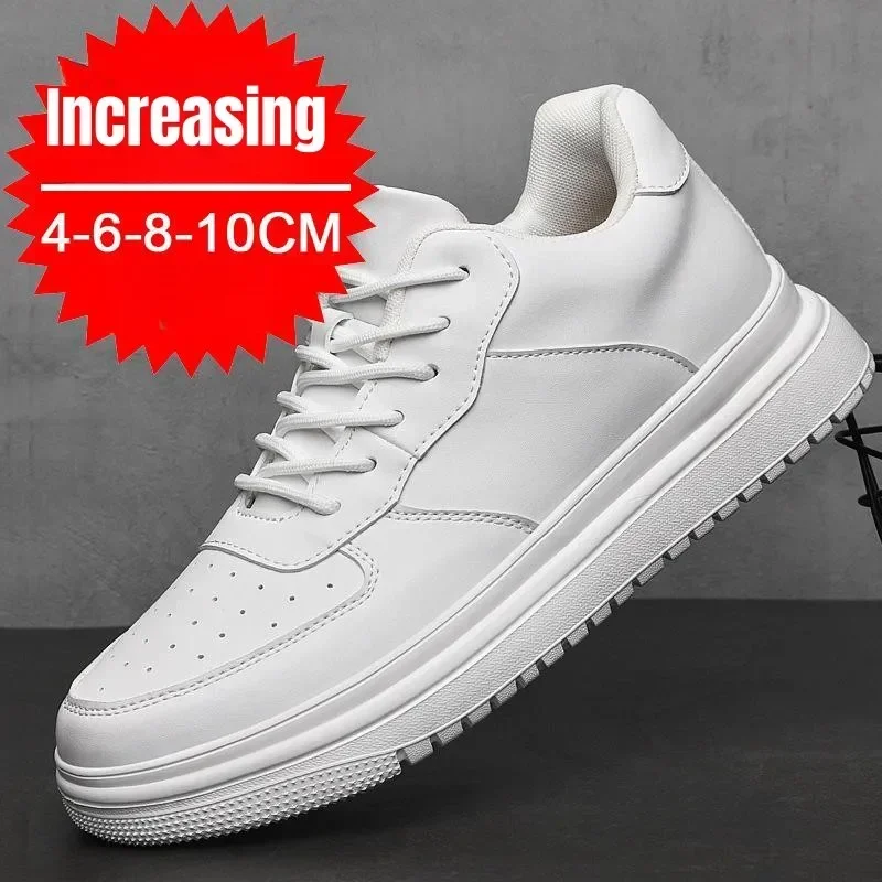 겨울용 남성 키높이 신발 10cm 히든히 슈즈 화이트  - Men'S Shoes Increase Height 리뷰 및 가격